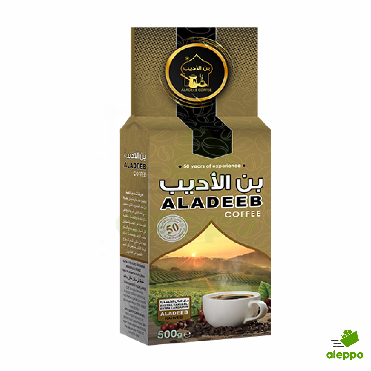 Aladeeb Coffee with Extra Cardamom 500g - Anta Foods Ltd