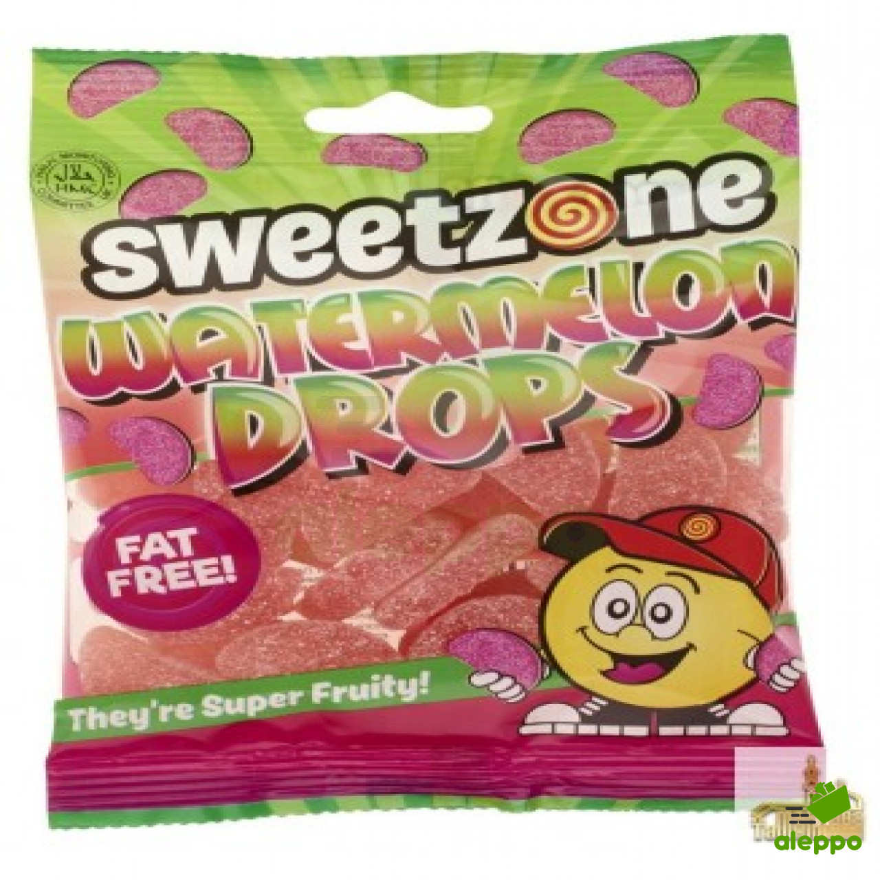 Sweetzone Fizzy Watermelon Drops 90g - Anta Foods Ltd